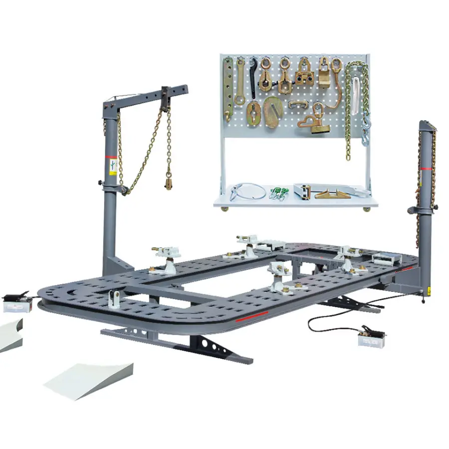 TFAUTENF TF-502SP Customizable Car Bench Machine with 17 Feet Platform for Auto Frame Straightening — image 5