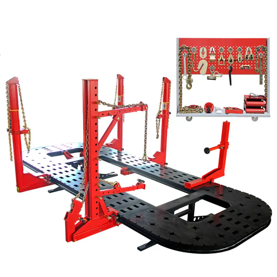 TFAUTENF Air Pump Car Bench Machine for Auto Body Frame Aligning and Straightening — image 3