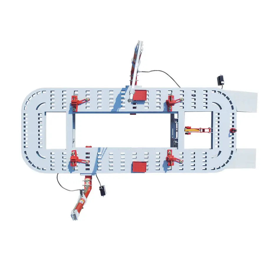 CE Pneumatic Hydraulic Car Bench Frame Machine for Auto Body Frame Chassis Straightening Machine — image 6