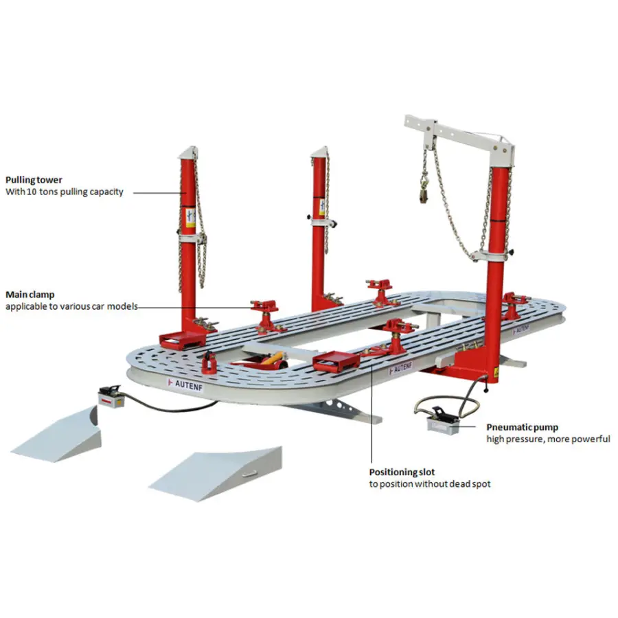 TFAUTENF 5.6 Meters Car Repair Equipment with Auto Repair Tools — image 6