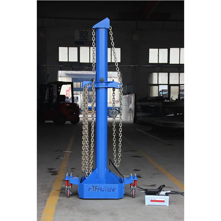 TFAUTENF Factory Portable Floor System Pulling Tower Car Frame Machine — view 5