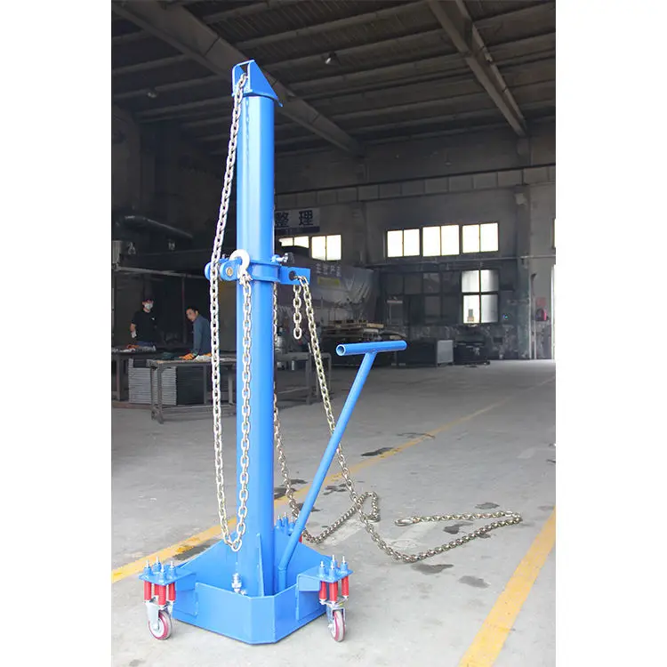 TFAUTENF Factory Portable Floor System Pulling Tower Car Frame Machine — view 6