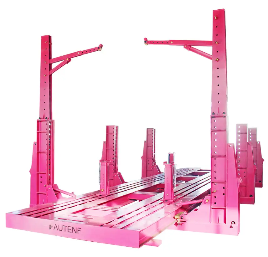 TFAUTENF CE Hot Sale 12m Car Truck Collision Chassis Straightening Frame Machine for Commercial Bus/Lorry/Trailer Repair — view 1