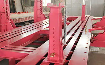 TFAUTENF CE Hot Sale 12m Car Truck Collision Chassis Straightening Frame Machine for Commercial Bus/Lorry/Trailer Repair — view 6