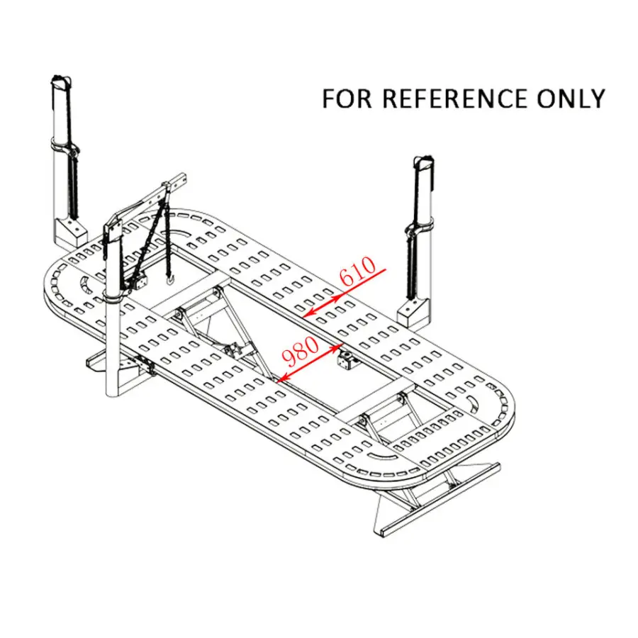TFAUTENF Customizable Car Bench Auto Body Chassis Straightening Machine Car Frame Machine for Car Collision Repair — image 5