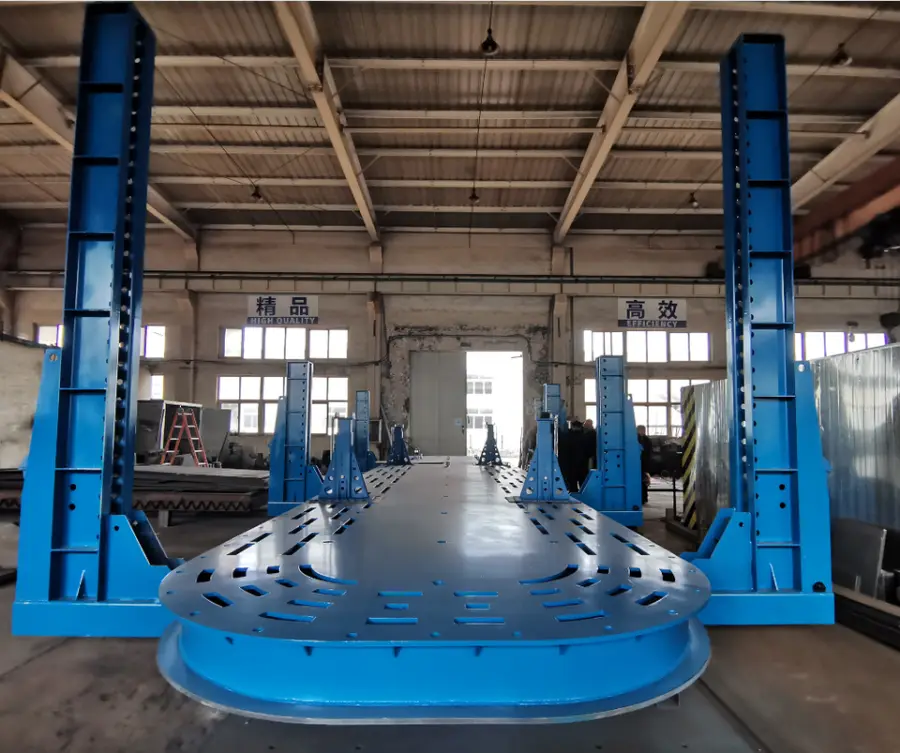 AUTENF Big Heavy Truck Frame Machine Bus Collision Repair Frame Rack Equipment for Big Truck Chassis Repair — view 2