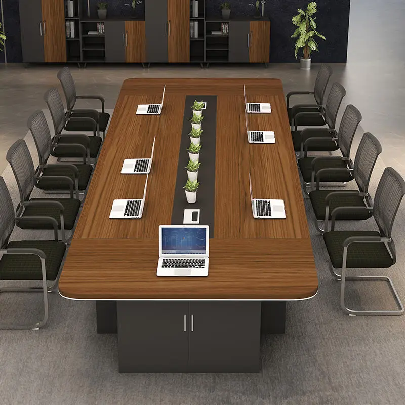 Office Furniture Desk Set Conference Room Desk Table Meeting Table Modern Conference Tables — view 2