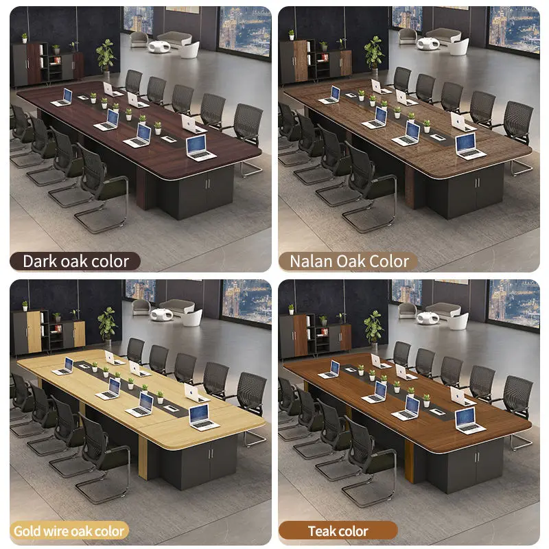 Office Furniture Desk Set Conference Room Desk Table Meeting Table Modern Conference Tables — view 3