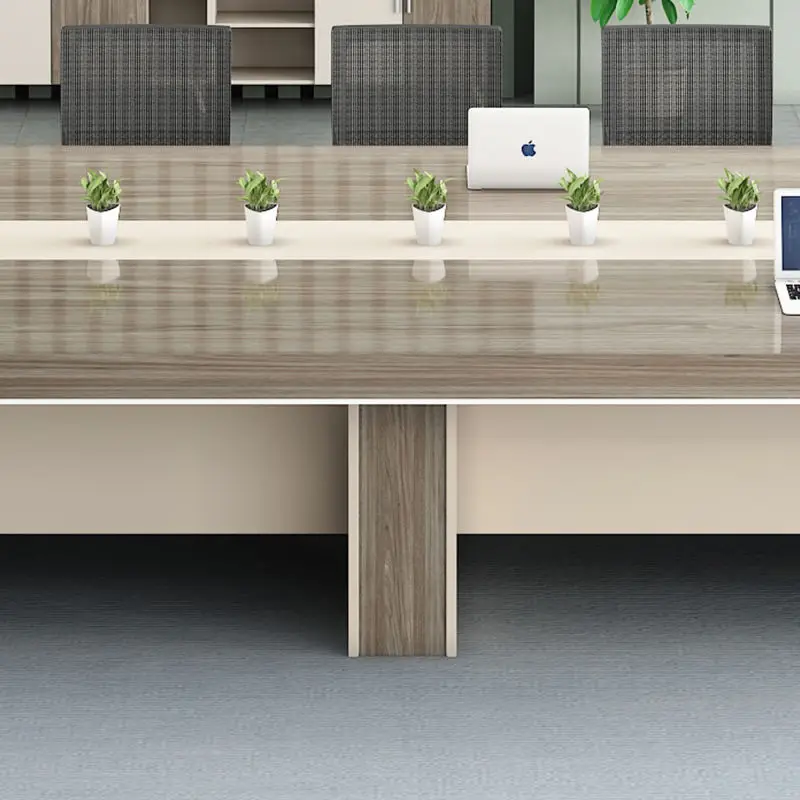 Office Furniture Desk Set Conference Room Desk Table Meeting Table Modern Conference Tables — view 3