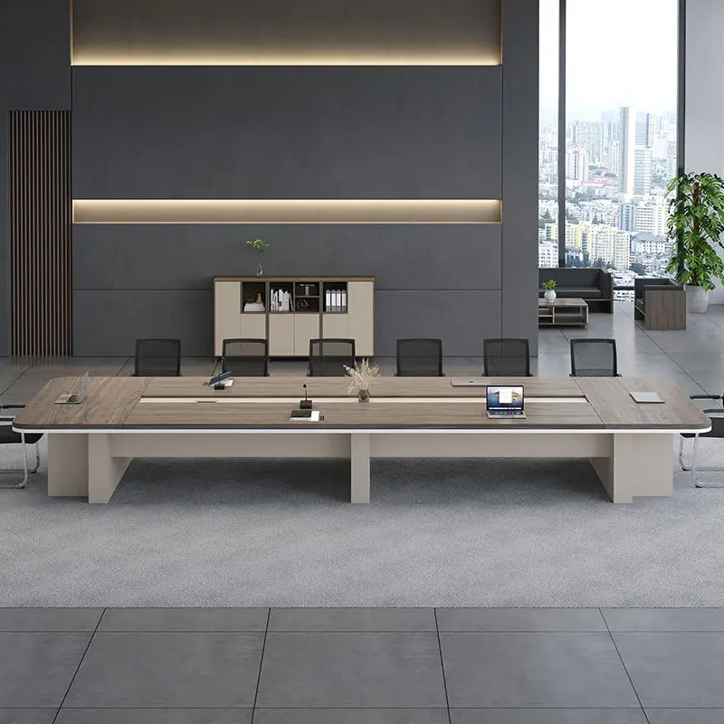 Office Furniture Desk Set Conference Room Desk Table Meeting Table Modern Conference Tables — view 4