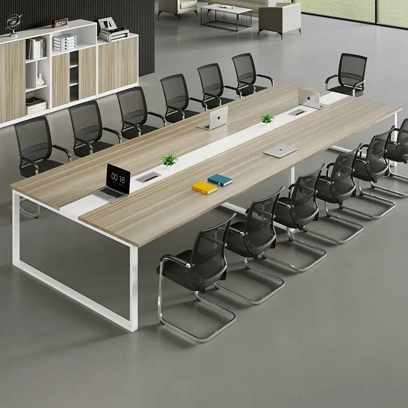 Office Furniture Desk Set Conference Room Desk Table Meeting Table Modern Conference Tables — view 2