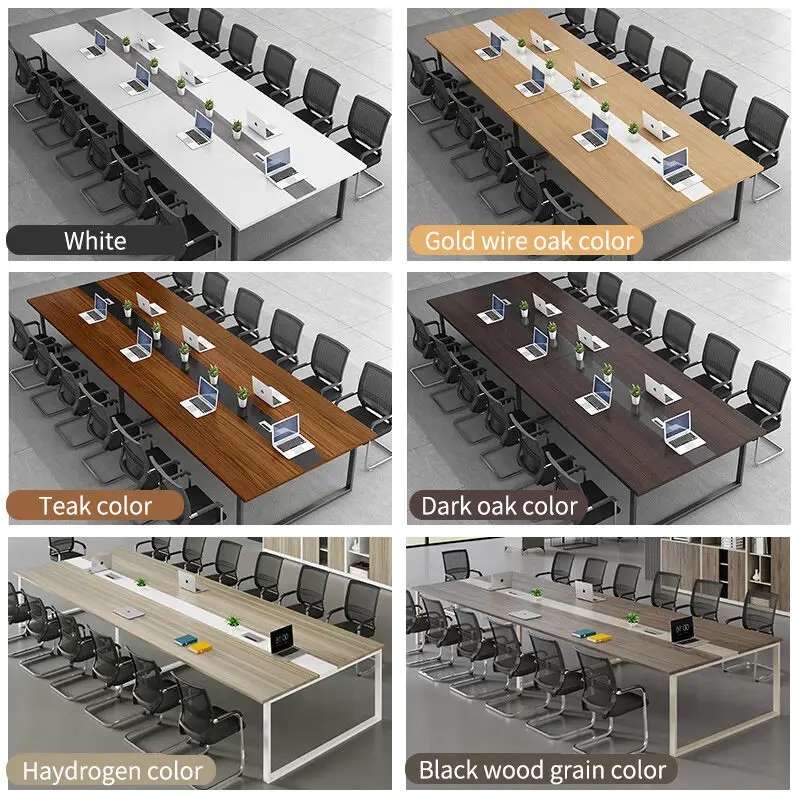 Office Furniture Desk Set Conference Room Desk Table Meeting Table Modern Conference Tables — view 3