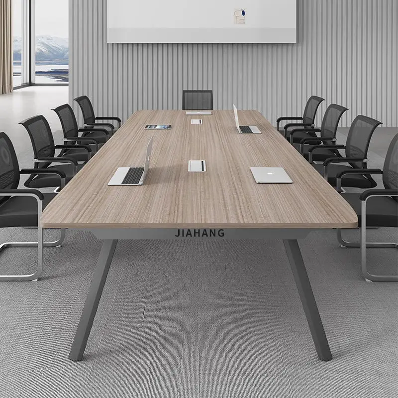 Modern Melamine Conference Desk Set for Hotel School Home Office & Hospital Use — view 1
