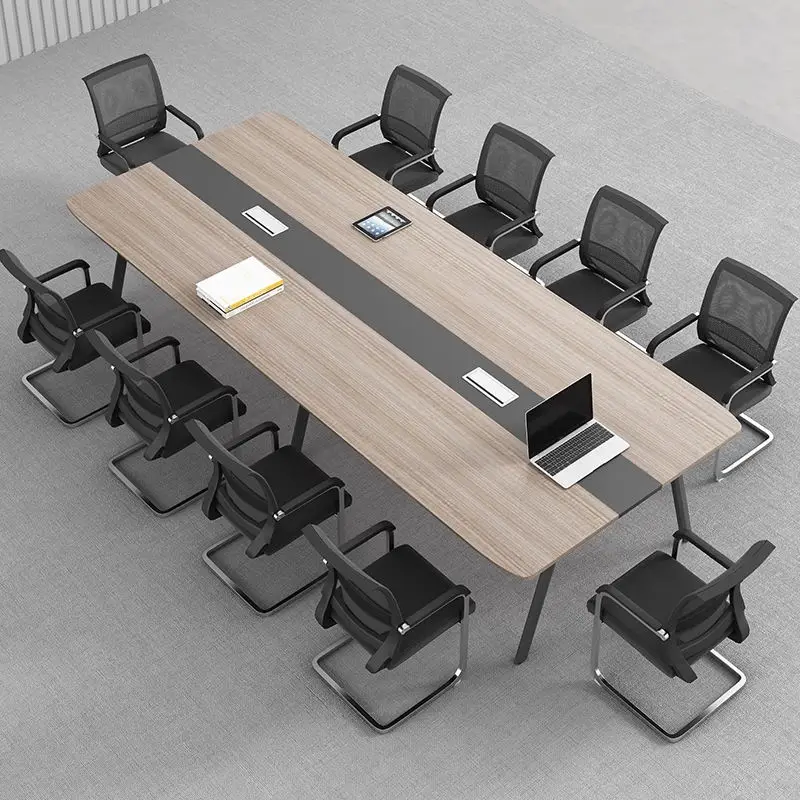Modern Melamine Conference Desk Set for Hotel School Home Office & Hospital Use — image 4