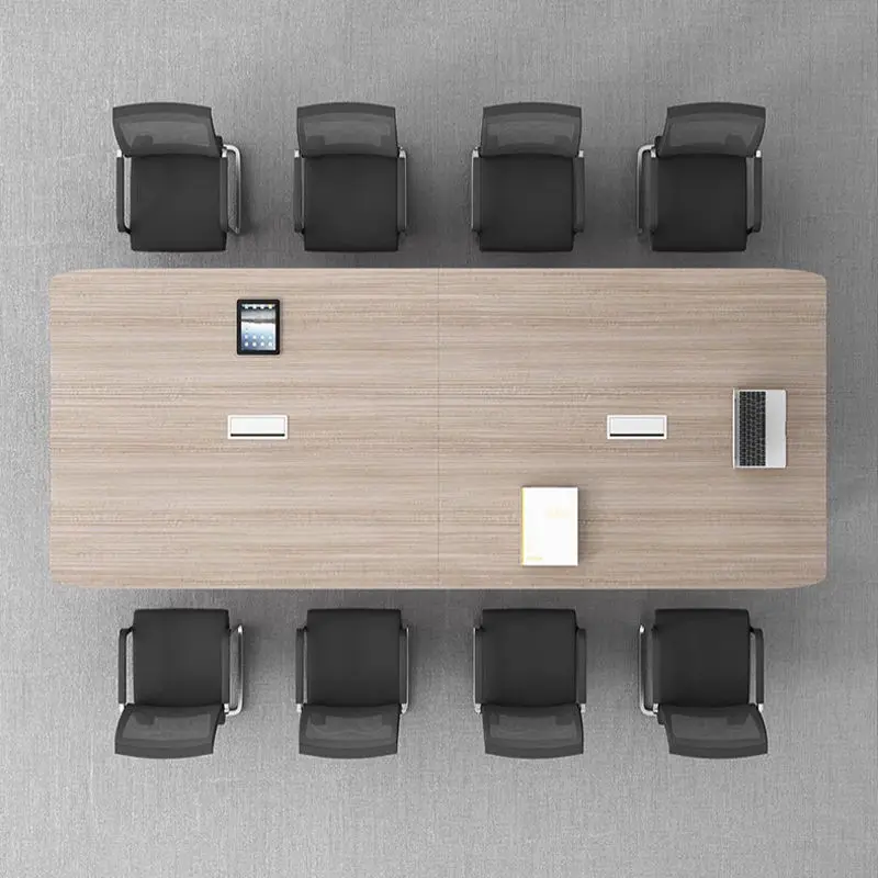 Modern Melamine Conference Desk Set for Hotel School Home Office & Hospital Use — image 6