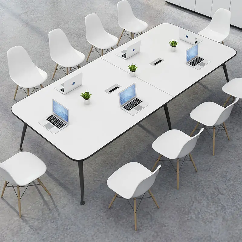 Office Furniture Desk Set Conference Room Desk Table Meeting Table Modern Conference Tables — view 2