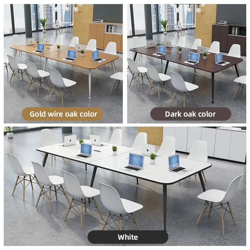 Office Furniture Desk Set Conference Room Desk Table Meeting Table Modern Conference Tables — view 4