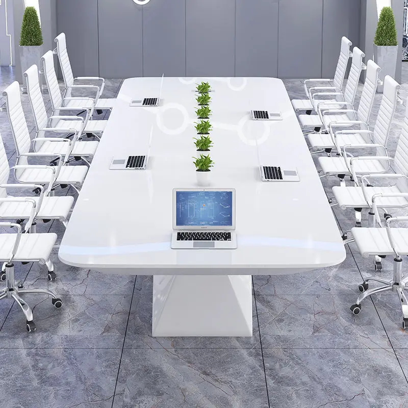 Office Furniture Desk Set Conference Room Desk Table Meeting Table Modern Conference Tables — image 3