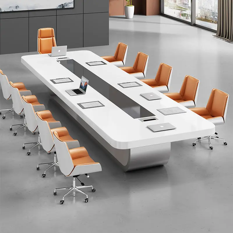Office Furniture Desk Set Conference Room Desk Table Meeting Table Modern Conference Tables — view 1