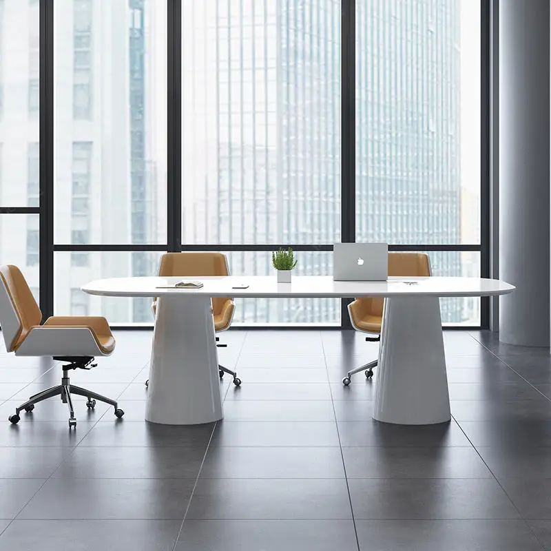 Office Furniture Desk Set Conference Room Desk Table Meeting Table Modern Conference Tables — view 2