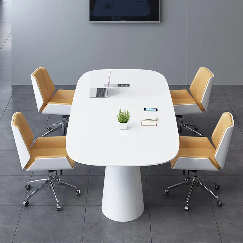 Office Furniture Desk Set Conference Room Desk Table Meeting Table Modern Conference Tables — view 3