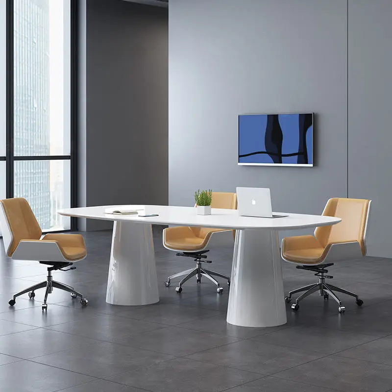 Office Furniture Desk Set Conference Room Desk Table Meeting Table Modern Conference Tables — view 4