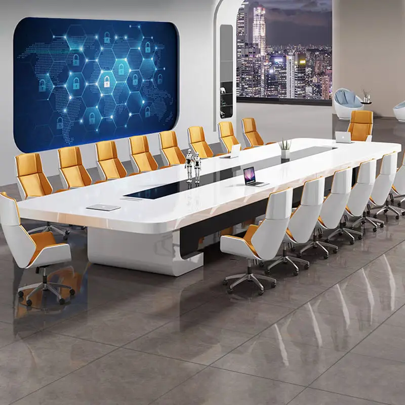 Office Furniture Desk Set Conference Room Desk Table Meeting Table Modern Conference Tables — view 1