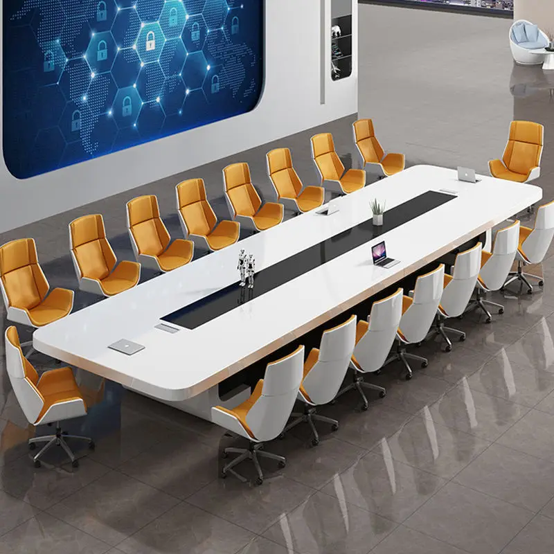 Office Furniture Desk Set Conference Room Desk Table Meeting Table Modern Conference Tables — view 2