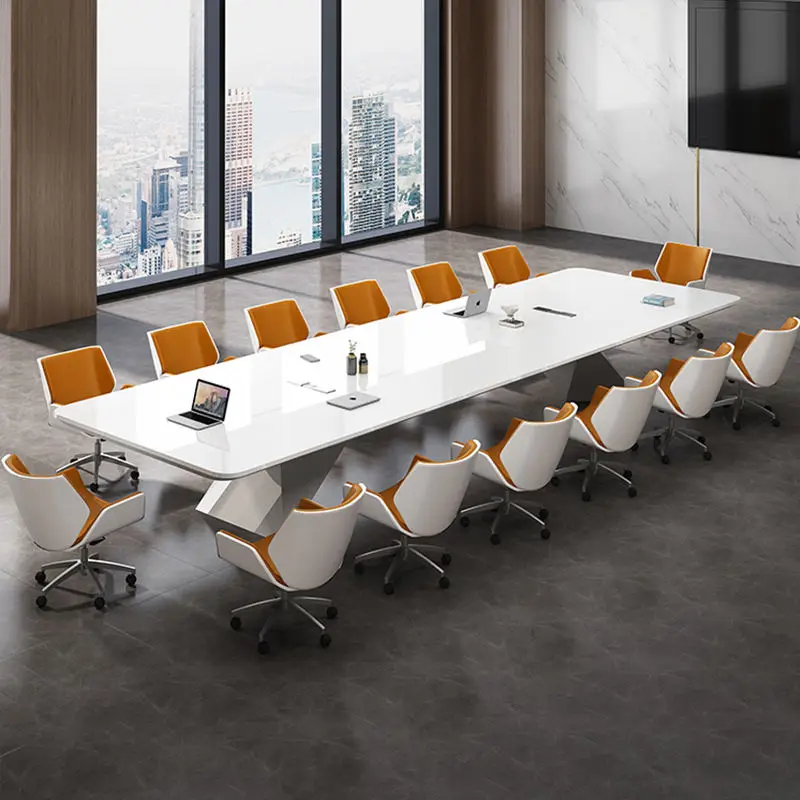 Office Furniture Desk Set Conference Room Desk Table Meeting Table Modern Conference Tables — image 3