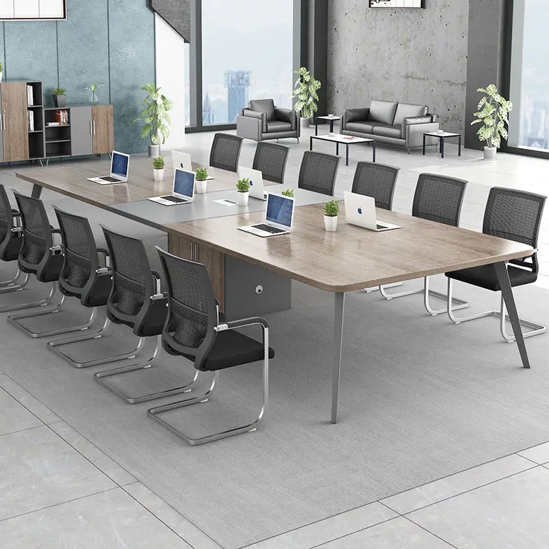 Office Furniture Desk Set Conference Room Desk Table Meeting Table Modern Conference Tables — view 2