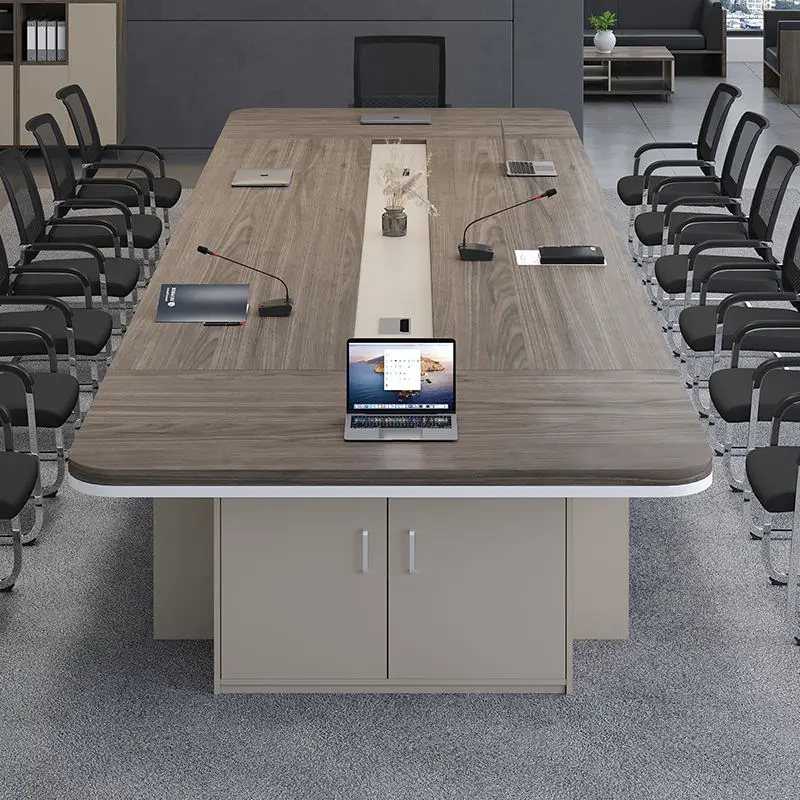 Office Furniture Desk Set Conference Room Desk Table Meeting Table Modern Conference Tables — view 2