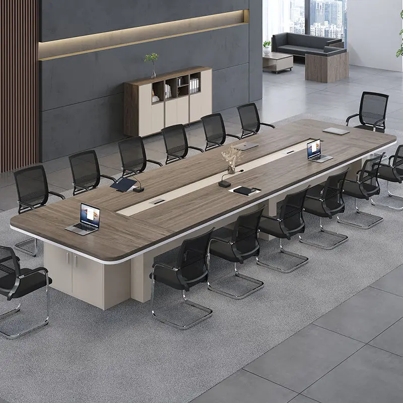 Office Furniture Desk Set Conference Room Desk Table Meeting Table Modern Conference Tables — view 3