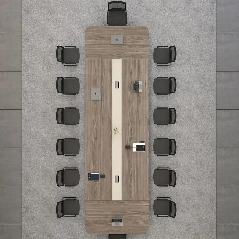 Office Furniture Desk Set Conference Room Desk Table Meeting Table Modern Conference Tables — view 6
