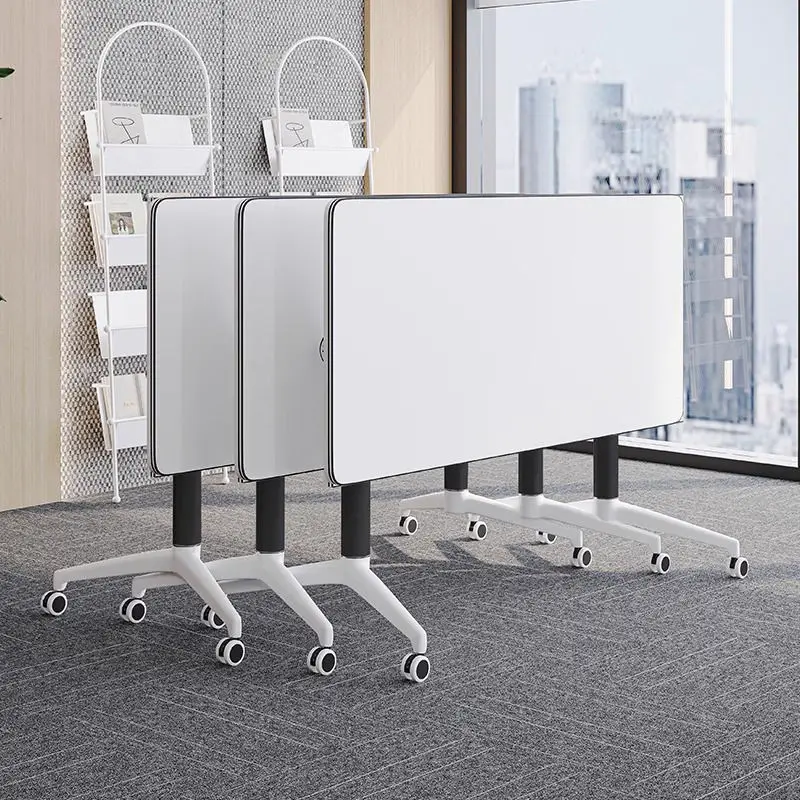 Multi-functional Desk Folding Conference Table Training Table and Chair Combination Splicing Desk Modern — view 1
