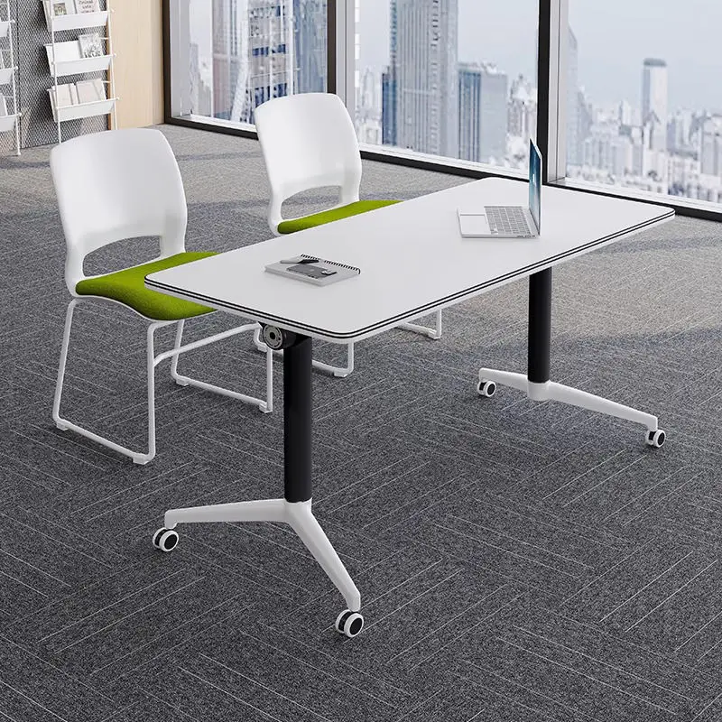 Multi-functional Desk Folding Conference Table Training Table and Chair Combination Splicing Desk Modern — image 5