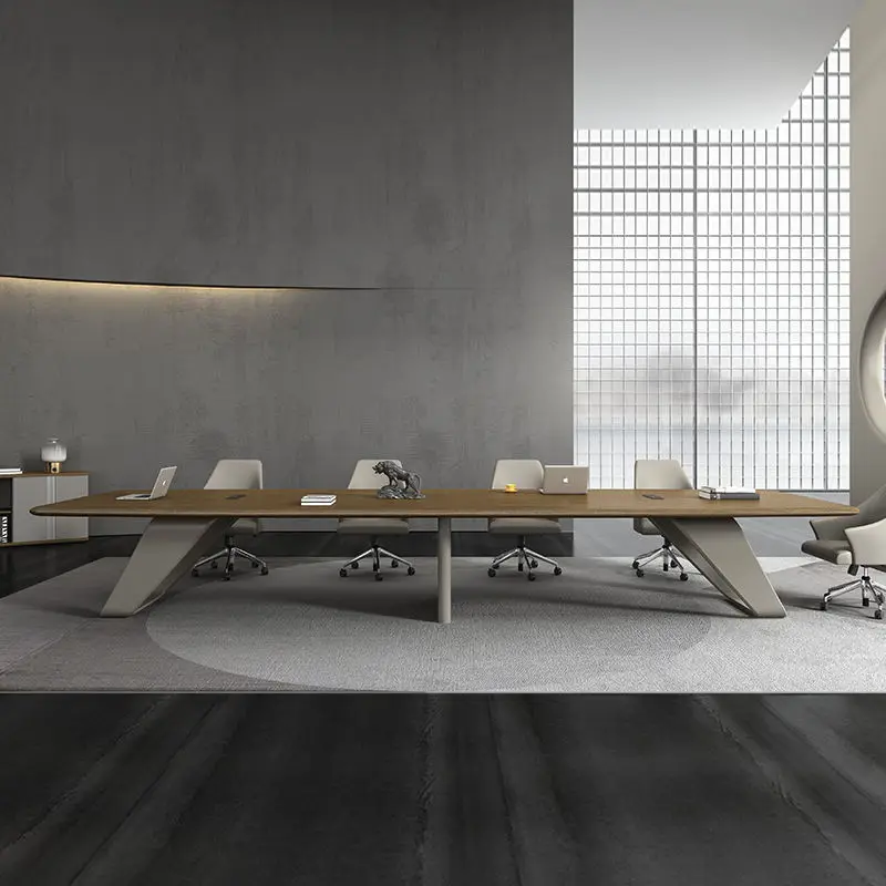 Office Furniture Desk Set Conference Room Desk Table Meeting Table Modern Conference Tables — view 2