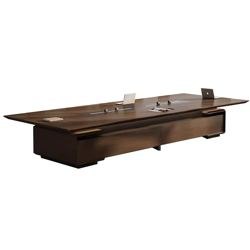 Modern Melamine Conference Desk Set for Office Hotel School & Home Office Use — image 7