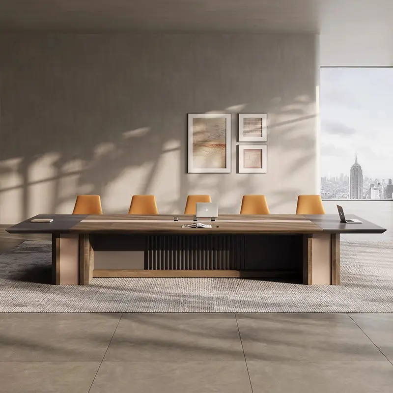 Office Furniture Desk Set Conference Room Desk Table Meeting Table Modern Conference Tables — view 2