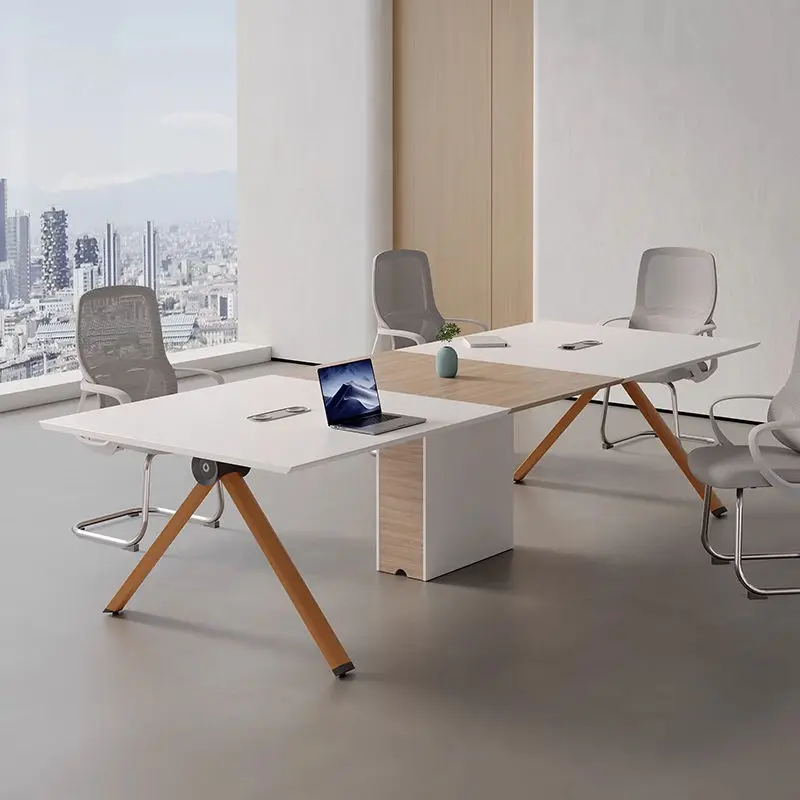 Office Furniture Desk Set Conference Room Desk Table Meeting Table Modern Conference Tables — view 3