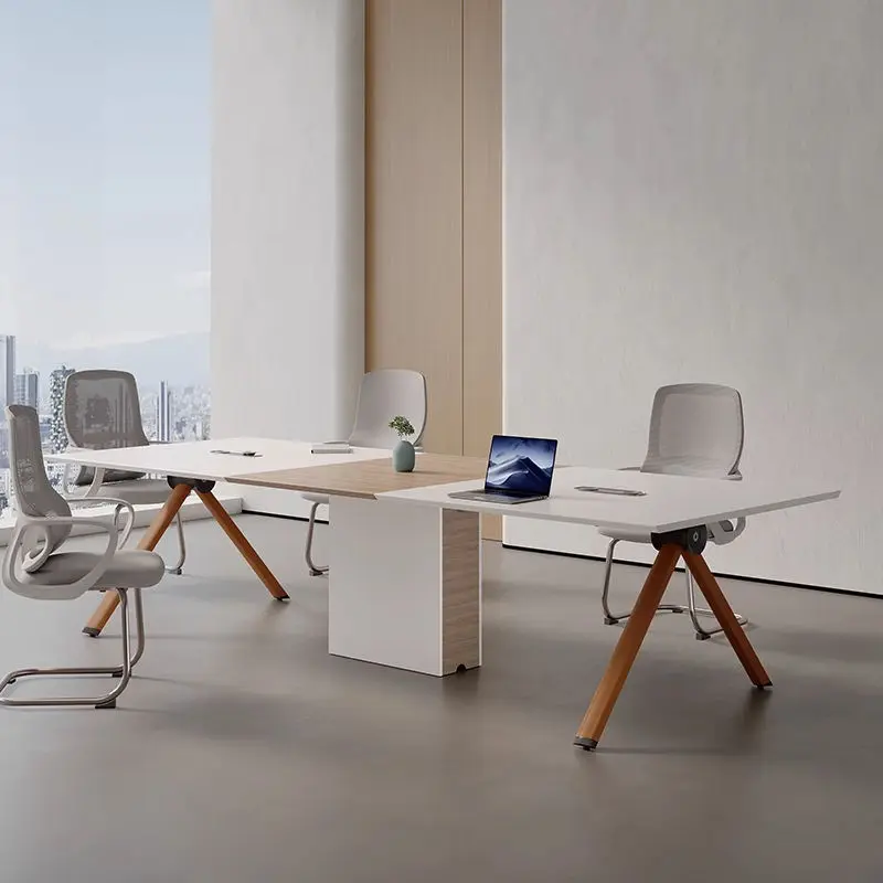 Office Furniture Desk Set Conference Room Desk Table Meeting Table Modern Conference Tables — view 5
