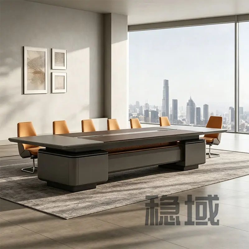 Office Furniture Desk Set Conference Room Desk Table Meeting Table Modern Conference Tables — view 1