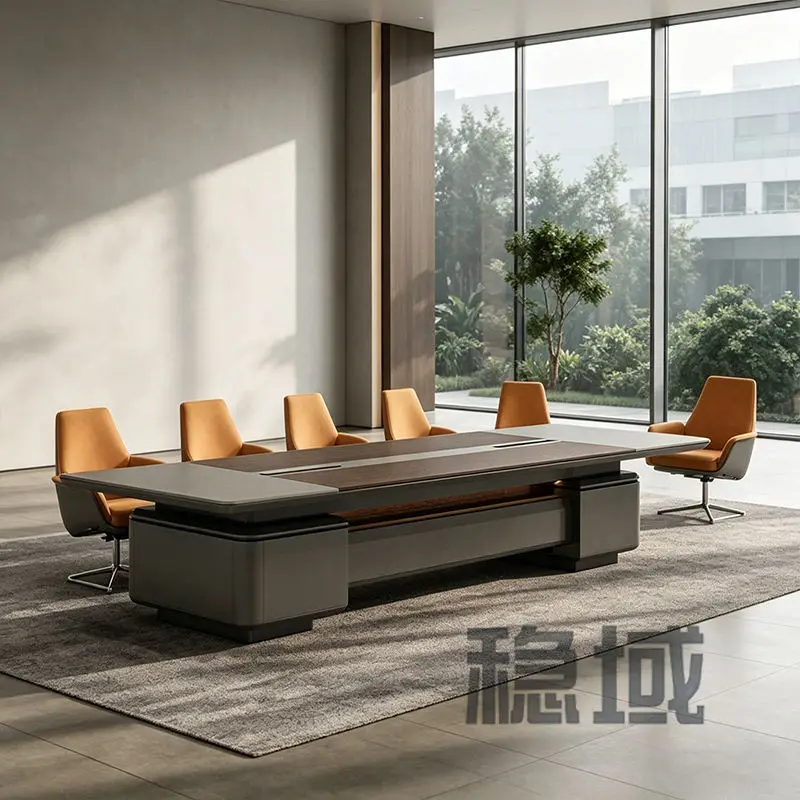 Office Furniture Desk Set Conference Room Desk Table Meeting Table Modern Conference Tables — image 2