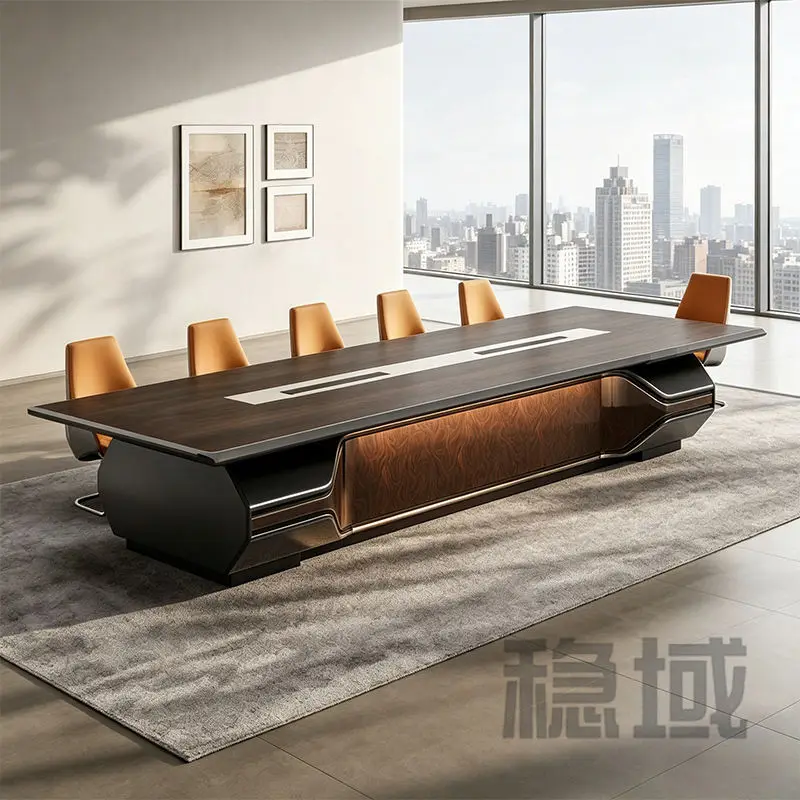 Office Furniture Desk Set Conference Room Desk Table Meeting Table Modern Conference Tables — view 1