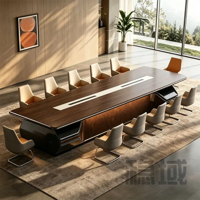 Office Furniture Desk Set Conference Room Desk Table Meeting Table Modern Conference Tables — image 2