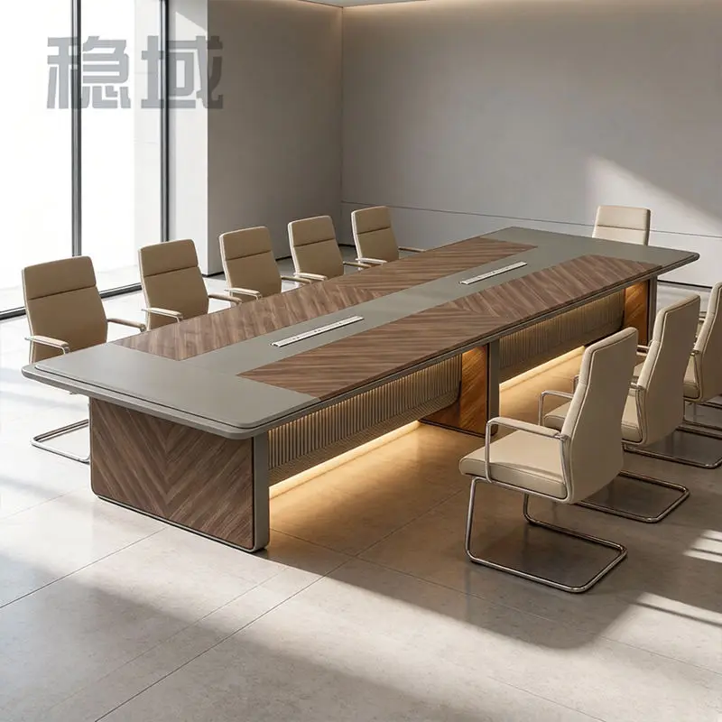 Office Furniture Desk Set Conference Room Desk Table Meeting Table Modern Conference Tables — view 1