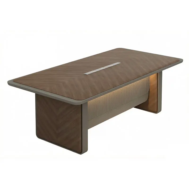 Office Furniture Desk Set Conference Room Desk Table Meeting Table Modern Conference Tables — view 4