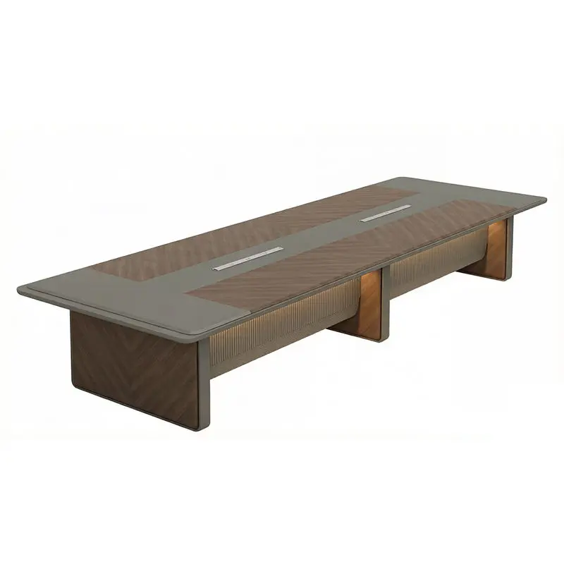 Office Furniture Desk Set Conference Room Desk Table Meeting Table Modern Conference Tables — view 5