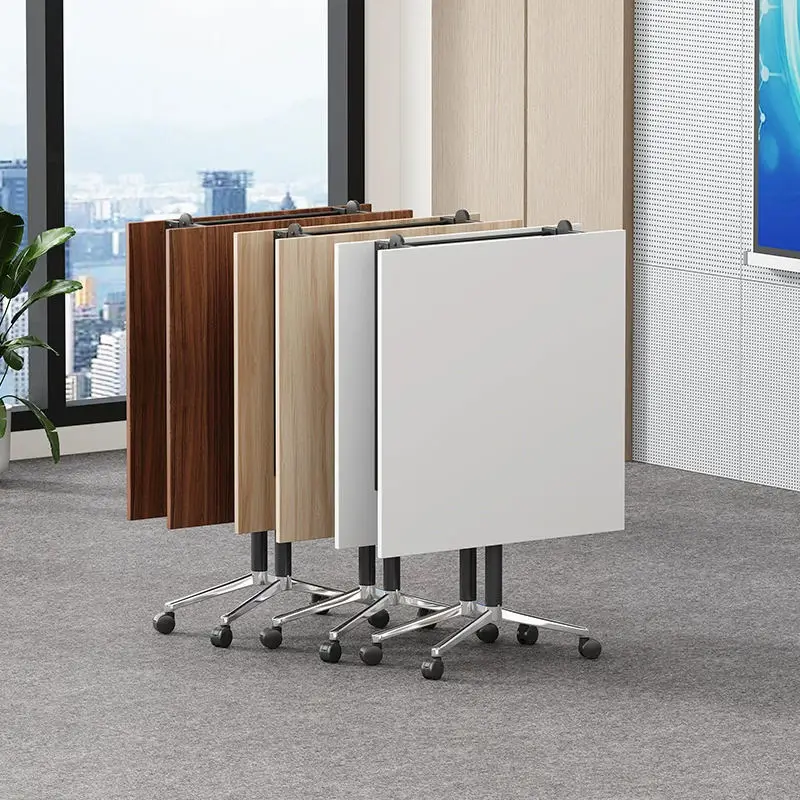 Mobile Folding Conference Table, Long Strip Table, Training Table, Office Desk — view 3