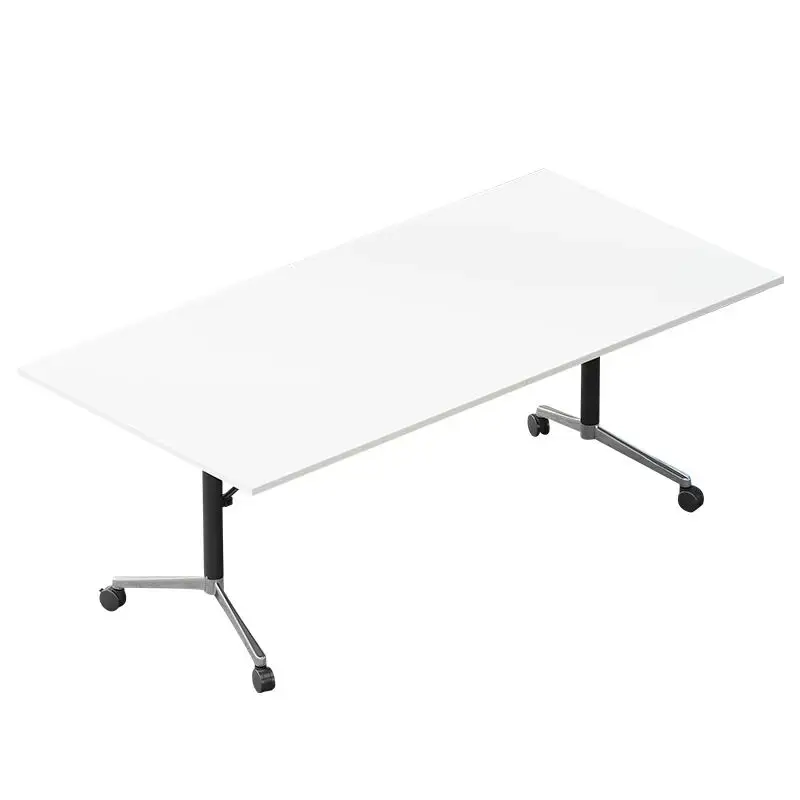 Mobile Folding Conference Table, Long Strip Table, Training Table, Office Desk — view 4