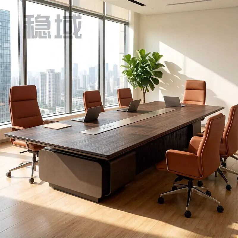 Office Furniture Desk Set Conference Room Desk Table Meeting Table Modern Conference Tables — view 1